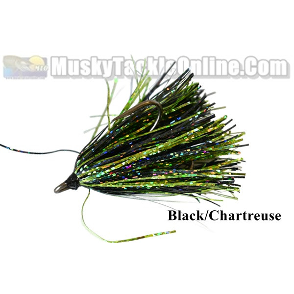 J3 Tackle's Mustad 3551 - 7/0 - Dressed Treble Hook - Musky